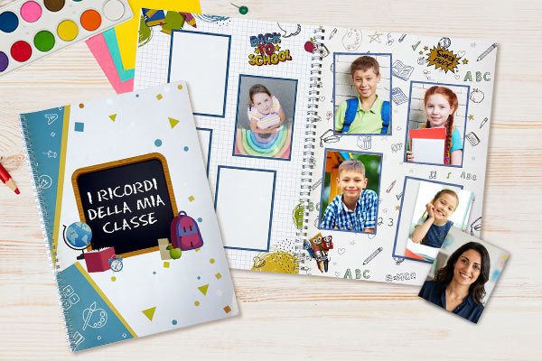 album figurine personalizzato