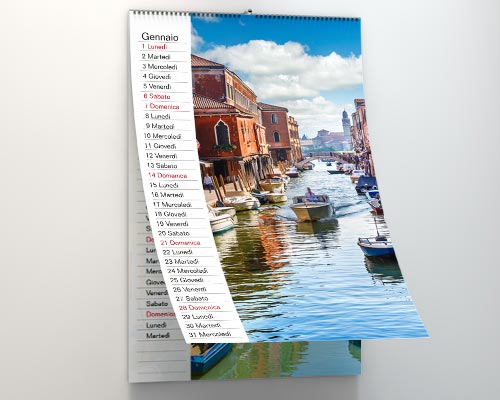 Calendari personalizzabili da PDF