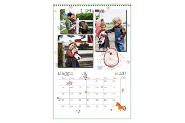 Effetti foto bambini layout