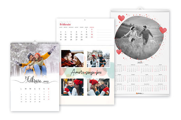 calendario con foto personali