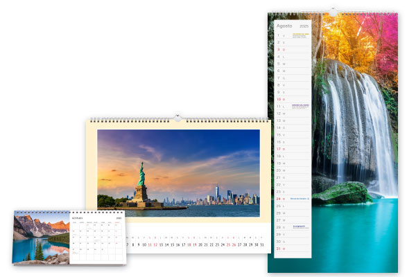 calendario personalizzato da stampare