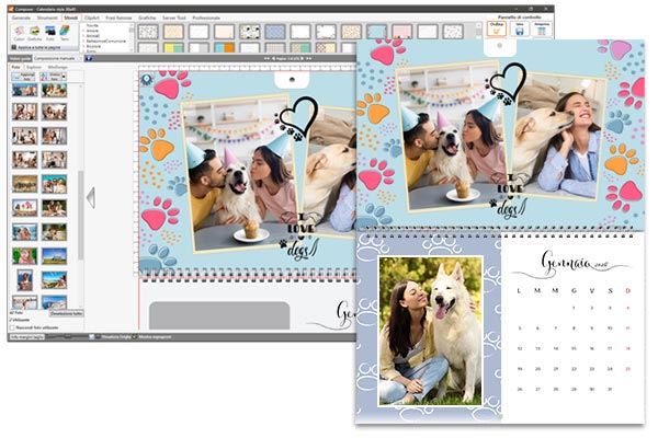 Calendario Style 34x48