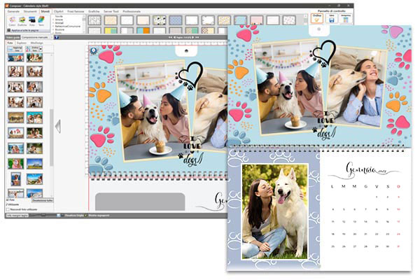 Calendario Style 34x48