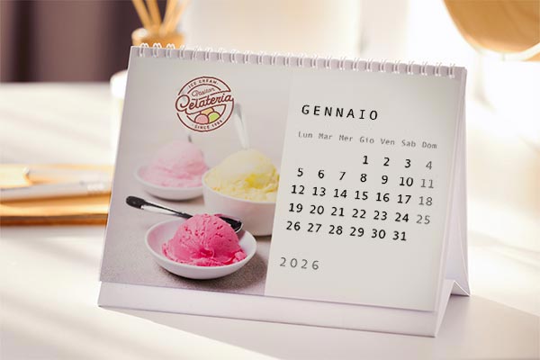 calendario da tavolo regalo aziendale