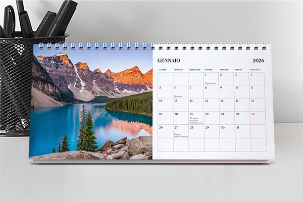 Calendario da tavolo Style