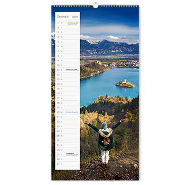 calendario superior