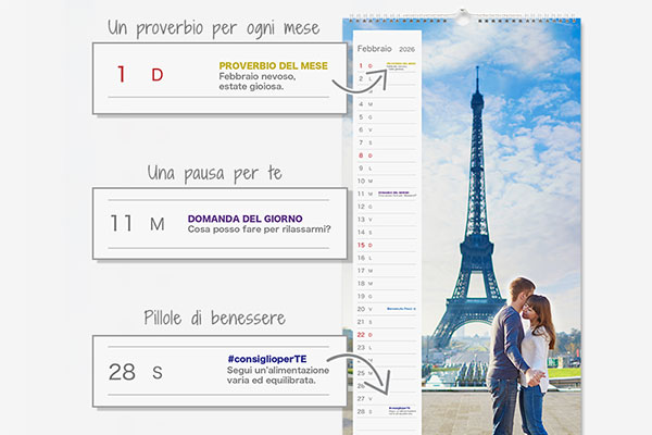 caratteristiche calendario superior