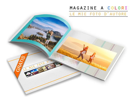 Fotolibro omaggio Magazine