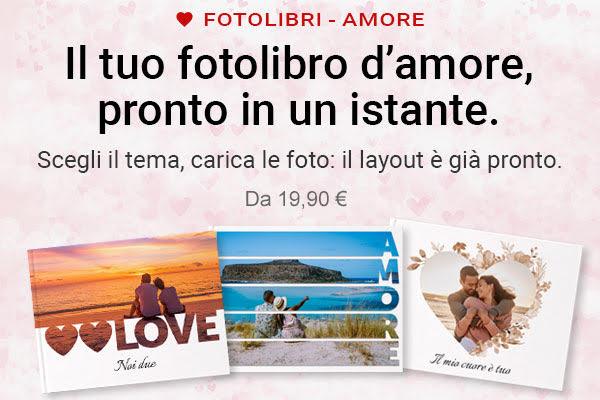 fotolibro amore