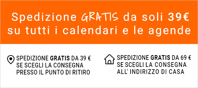 calendari spedizione gratis