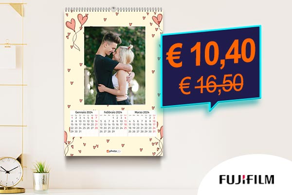 Offerta calendario 4 fogli