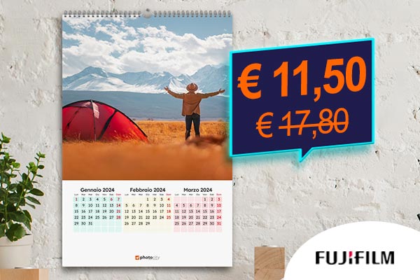 Offerta calendario 4 fogli