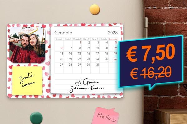 Offerta calendario notes