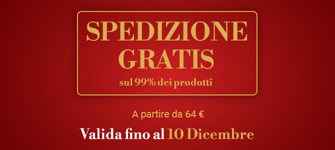spedizione gratis