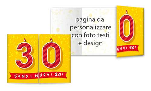 biglietto auguri con tema