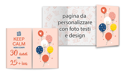 biglietto auguri con tema