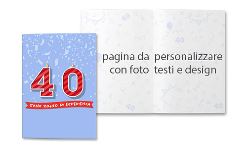 biglietto auguri con tema