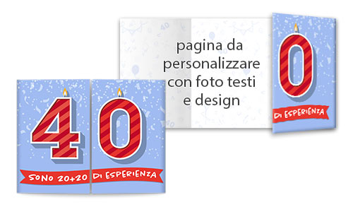biglietto auguri con tema