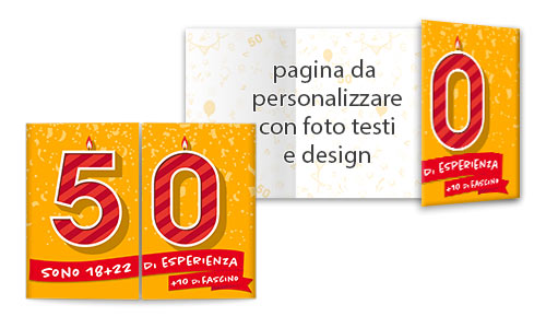 biglietto auguri con tema