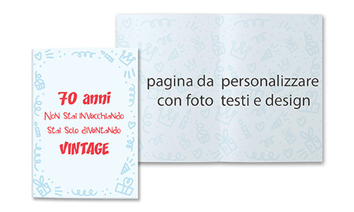 biglietto auguri con tema