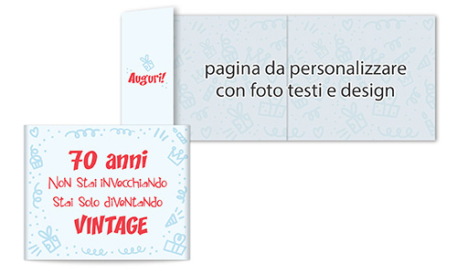 biglietto auguri con tema
