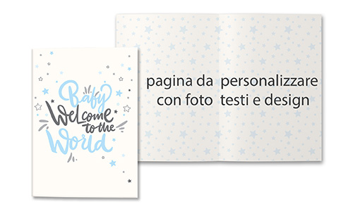biglietto auguri con tema