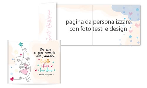 biglietto auguri con tema