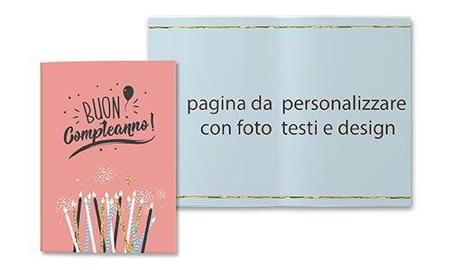 biglietto auguri con tema