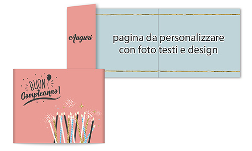 biglietto auguri con tema