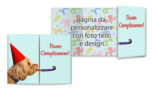biglietto auguri con tema