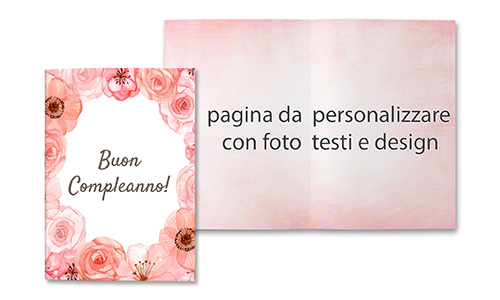 biglietto auguri con tema