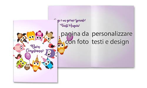 biglietto auguri con tema