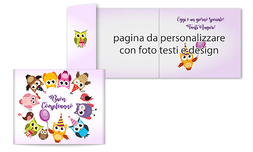 biglietto auguri con tema