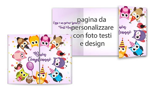 biglietto auguri con tema