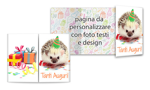 biglietto auguri con tema