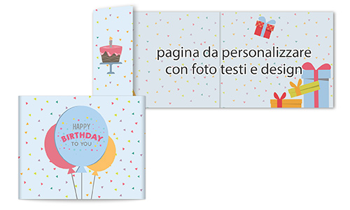 biglietto auguri con tema