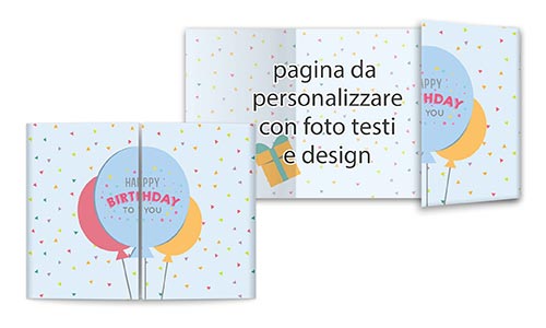 biglietto auguri con tema