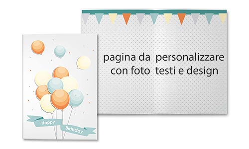 biglietto auguri con tema