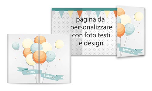 biglietto auguri con tema