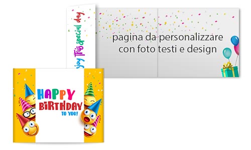biglietto auguri con tema