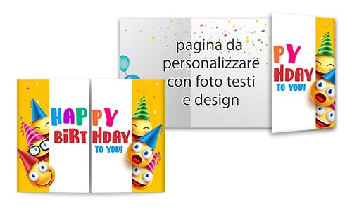 biglietto auguri con tema