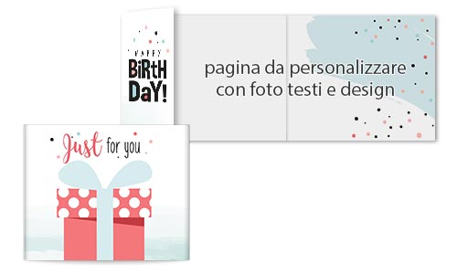 biglietto auguri con tema