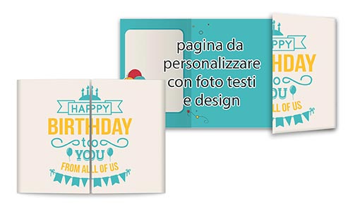 biglietto auguri con tema