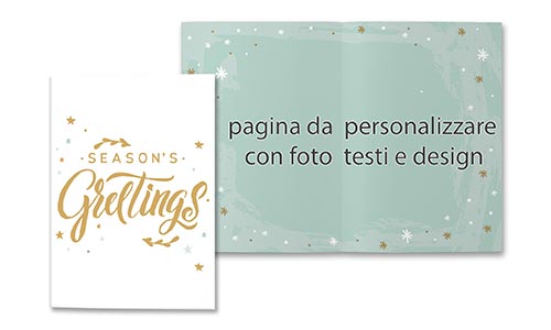 biglietto auguri con tema