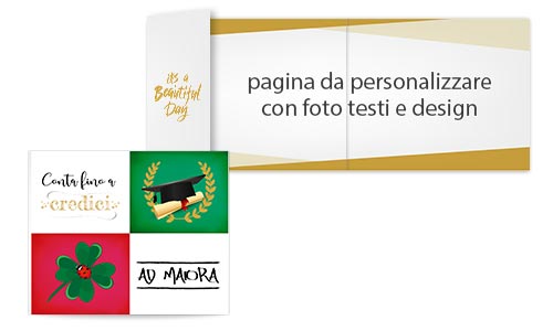 biglietto auguri con tema