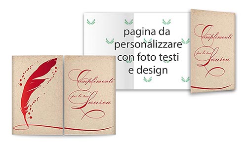 biglietto auguri con tema