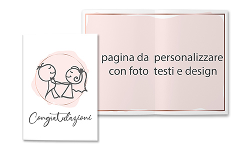 biglietto auguri con tema