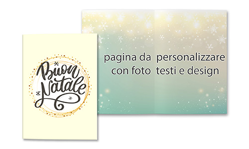 biglietto auguri con tema