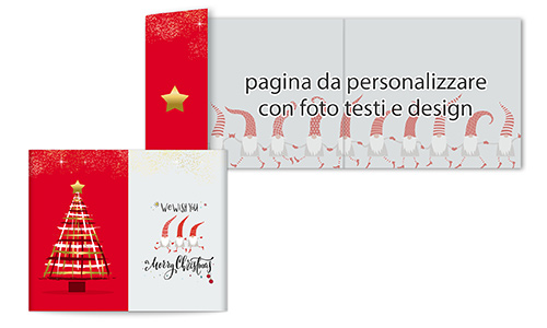 biglietto auguri con tema