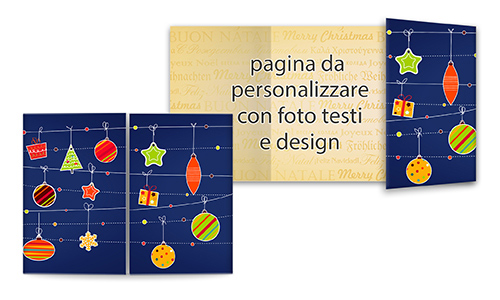 biglietto auguri con tema